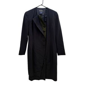 Escada Black Long Coat